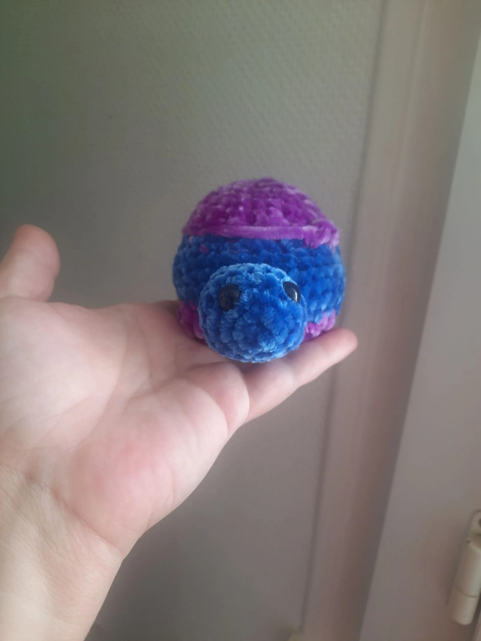 Galaxie – Tortue au crochet faite main – Décoration